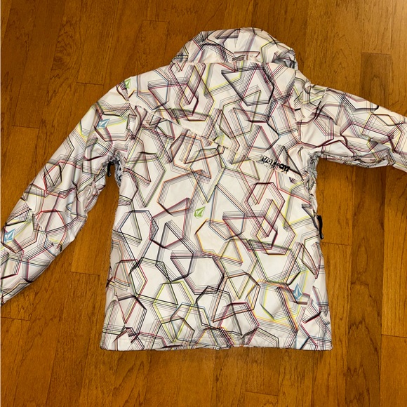 Volcom Women’s Snowboarding Jacket with Hood Size Medium - Picture 5 of 8
